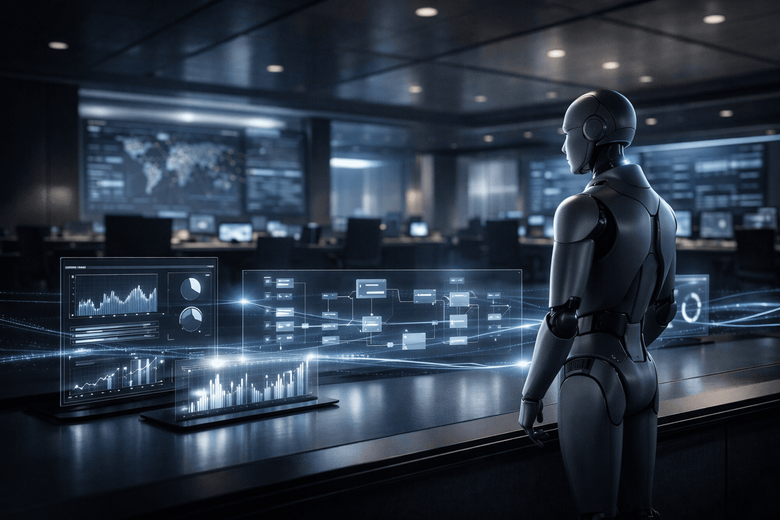 Enterprise AI execution visualization